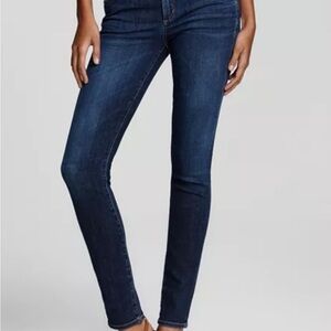 Citizens Of Humanity Dark Navy Avedon Skinny Denim Jeans.